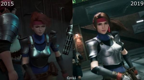 Сравнение двух тизеров Final Fantasy VII Remake