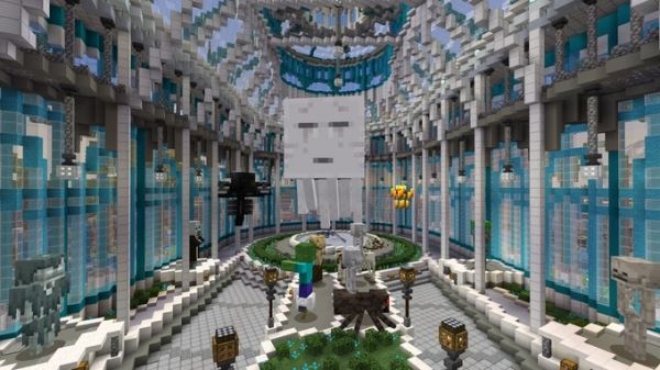 В Minecraft появилась юбилейная карта-музей