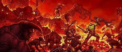  Разработчики Doom Eternal опубликовали новый арт игры. На нем можно увидеть «Врата ада» 