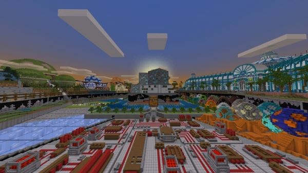 В Minecraft появилась юбилейная карта-музей