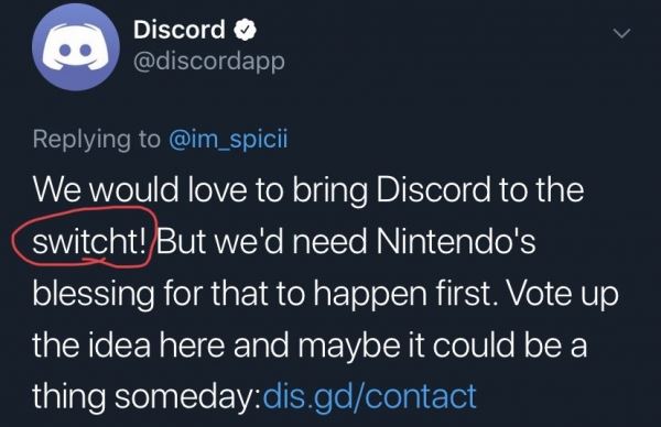 Discord нужно благословение Nintendo